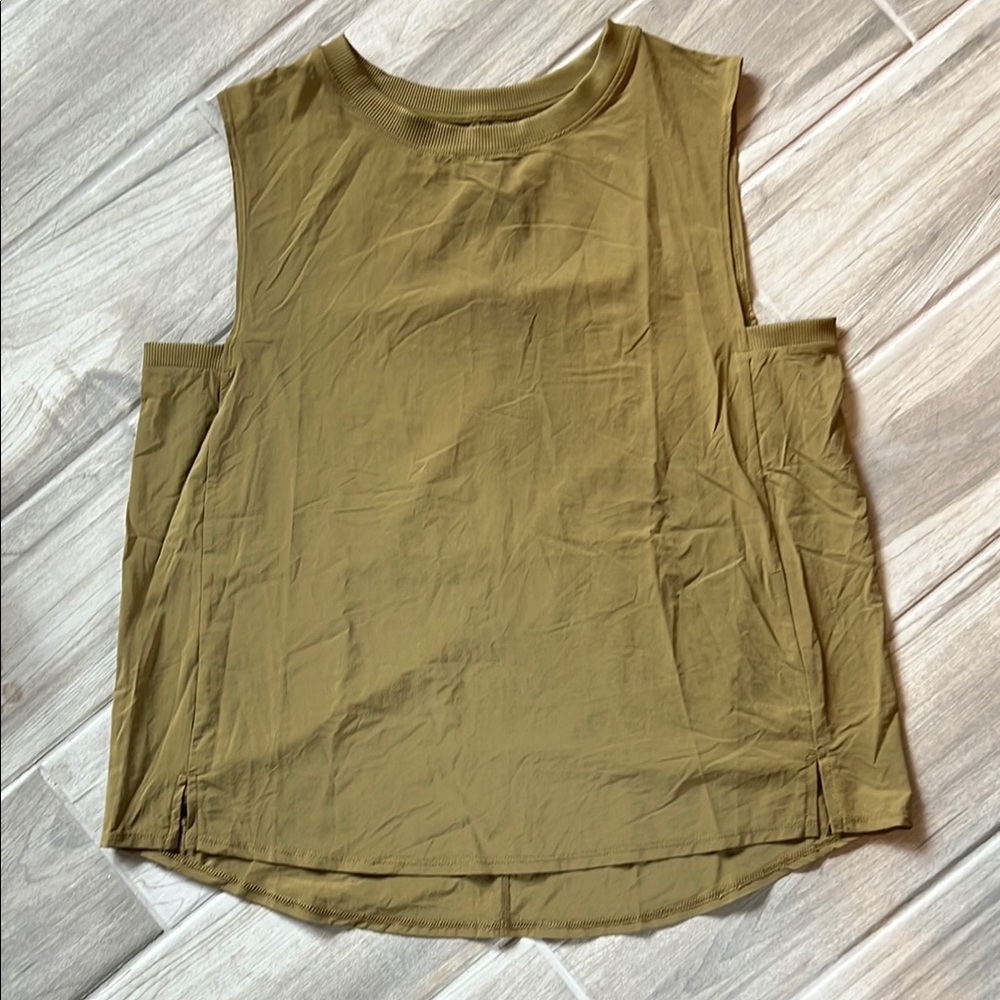 all in motion Olive Sleeveless Women's Top